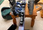 Complete Salomon Ski Blade Package,  Boots, Helmet, Gloves & Bags