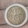 2 Reichsmark 1937 A Berlin WW2 Silver Coin third Reich Image 3