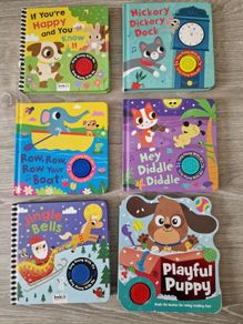 Baby toddler musical sounds books