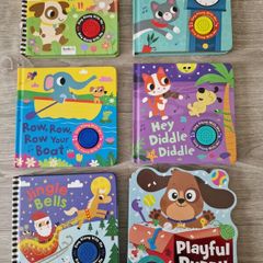 Baby toddler musical sounds books