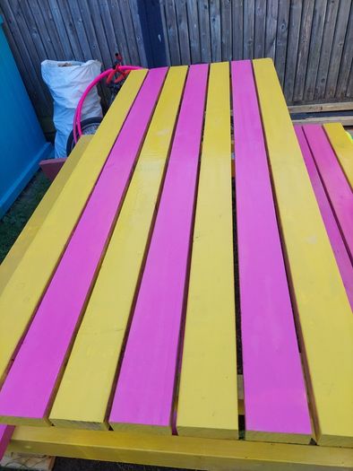 Garden table for 6 adults