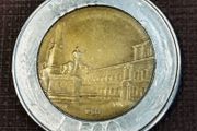 1983 Italy 500 Lire Bimetallic Coin