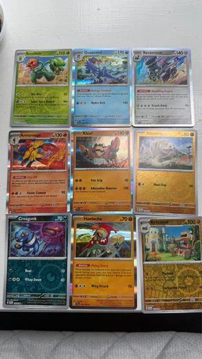 Pokemon. Scarlet Violet Reverse Holo/Holo
