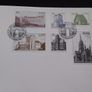 Ireland Stamps : Third Definitive Series , Irish Architecture , High Values , First Day Cover - 1982 Image 3