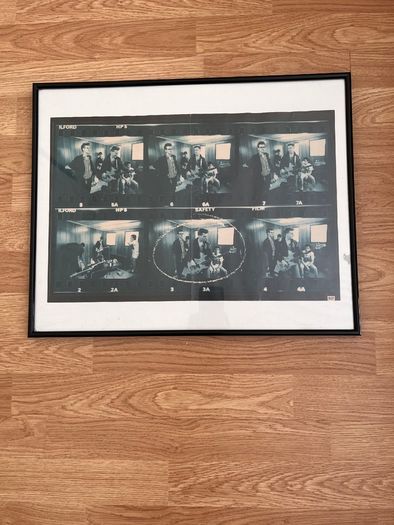 6 Black Picture & Poster Frames
