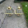 Vintage brass pendant lights Image 4