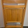 Folding Beech Chairs Image 6