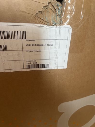 NEW Emma Mattress Lite- King Size- 150x200cm UNOPENED