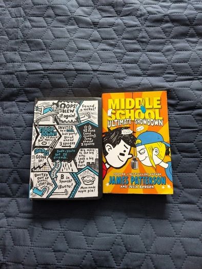 Middle School books by Patterson
