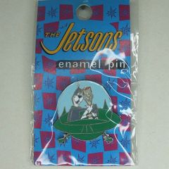 THE JETSONS (Cartoon Network) - charity pin badge, unopened and in original packaging (c.1994)