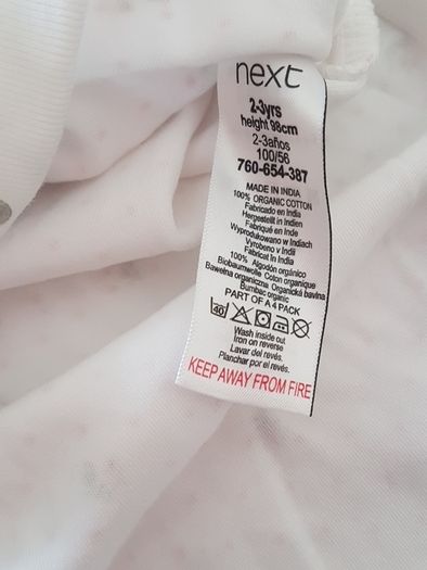 Next long sleeve vest 2-3 years