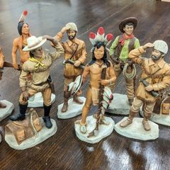 Vintage Castagna " Wild West Series" Figurines