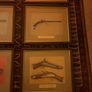 8 Vintage framed Rare Flintlock Pistols Prints Image 3
