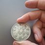Old silver dollar chinese coin Image 5