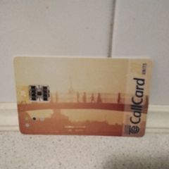 Callcard used