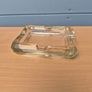 Clear Glass Cigar Rest Ashtray Image 4