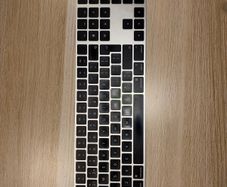 Apple Magic Keyboard with Touch ID and Numeric Keypad Black Keys UK IE Layout