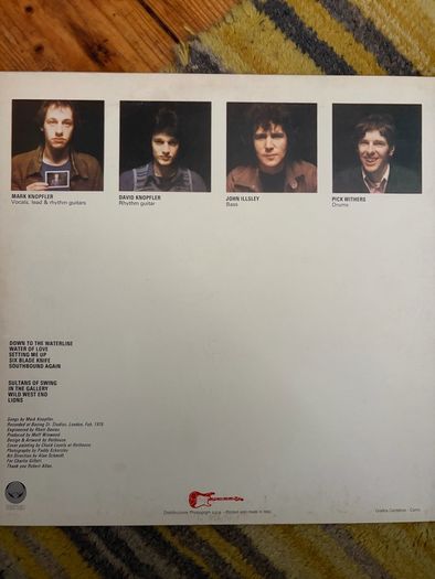 Dire Straits vinyl lp