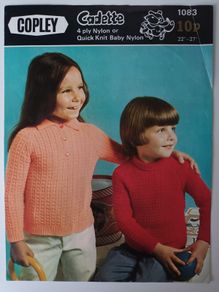 Knitting Pattern - Sweaters for Children