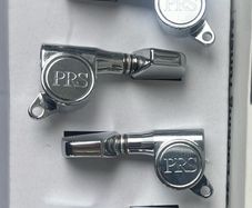 PRS CUSTOM PRO CHROME Electric guitar Tuners Machine heads 3 Left x 3 Right A-Side Set Gibson les Paul epiphone prs ESP Ibanez Jackson electric Guitar parts accessories