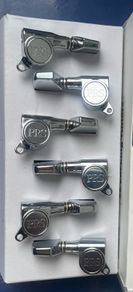 PRS CUSTOM PRO CHROME Electric guitar Tuners Machine heads 3 Left x 3 Right A-Side Set Gibson les Paul epiphone prs ESP Ibanez Jackson electric Guitar parts accessories