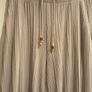 Sublevel  cream wide leg trousers NEW size 12-14 Image 5