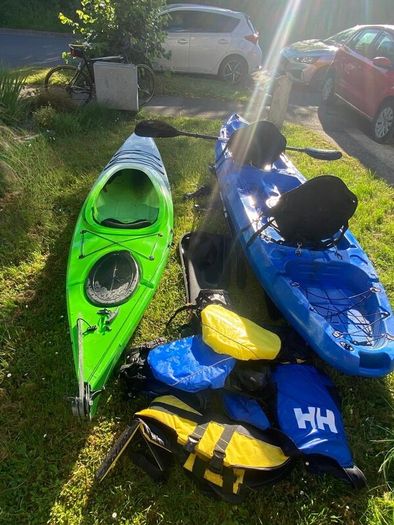 Kayaks and equipment