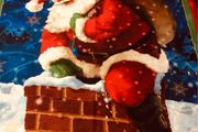 Christmas Sewing Fabric panel