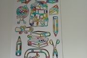 Craft Stickers - School