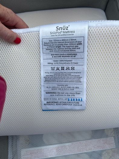 Next to me - baby Snuz Pod 4