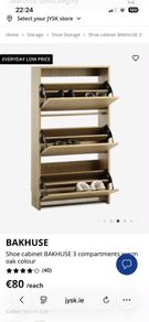 Shoe storage