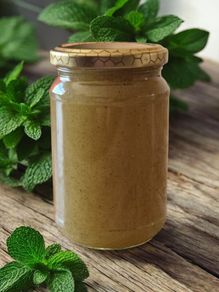 Mint-Infused Raw Wildflower Honey