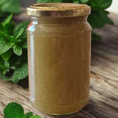 Mint-Infused Raw Wildflower Honey