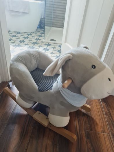 plush rocking horse