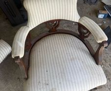 antique chairs x 2