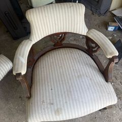 antique chairs x 2