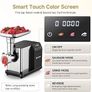 Electric Meat Grinder [3000W MAX], Meat Mincer with LCD Display & Reverse Function, Sausage Maker with 3 Different Cutting Plates & Kibbe Attachment for Home Use Image 2