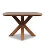 Ex Display Oak Dining Table 200cm Image 4