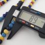 Antique African Egyptian Style MultiColor Glass Beads Necklace Image 8