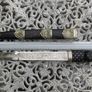 Traditional Scottish Dirk with Thistle Scabbard Fittings Image 5
