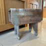Vintage Kilrane Technical School, Wexford Pine stool Image 3