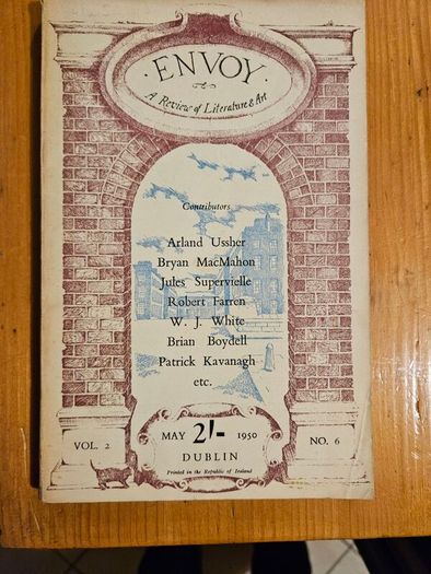 Envoy. A Review Of Literature. 1949-50. X 8. First Edition Paperback In Good Condition.  See Photos For Same.