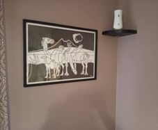 Vintage Cesar Manrique Art Poster 1977 Camellos en la noche