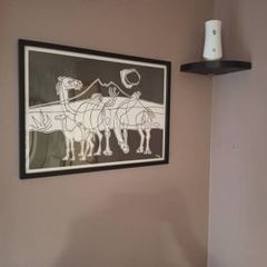 Vintage Cesar Manrique Art Poster 1977 Camellos en la noche