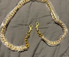 Versace chain Bag Strap keyring