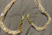 Versace chain Bag Strap  keyring
