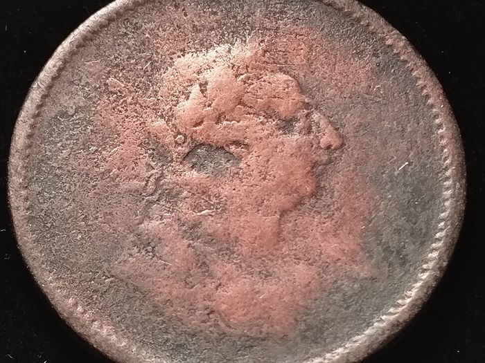 #760 - Ireland - 1805 - One Penny - George III