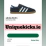 Rare Adidas Reverse Berlin Blue Navy Suede Image 5