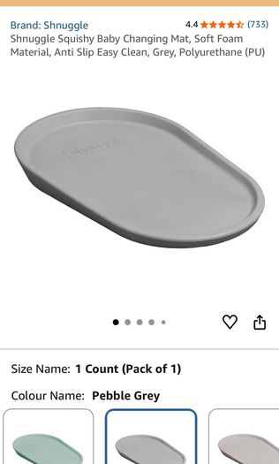 Shnuggle Squishy Baby Changing Mat