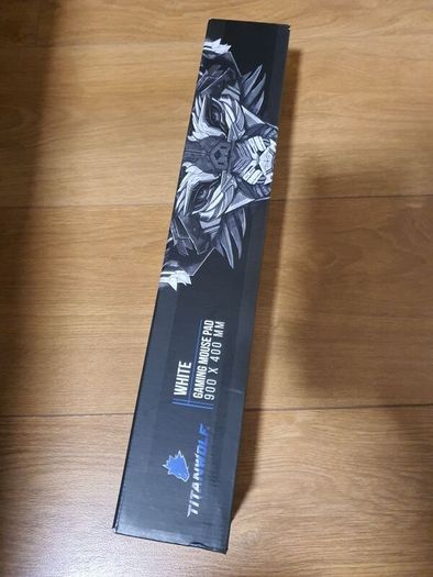 Titanwolf gaming mouse mat white